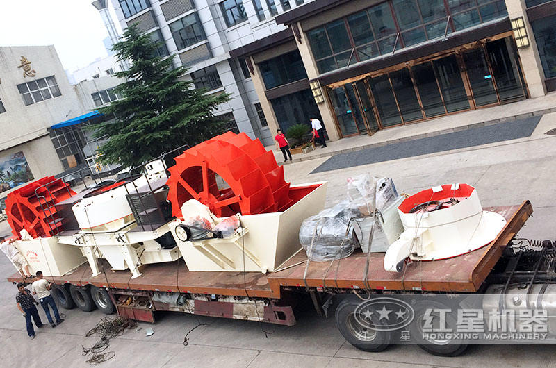 全套機制砂洗沙設備現(xiàn)貨，專車運輸并免費安裝